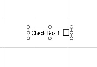 Check Box در اکسل